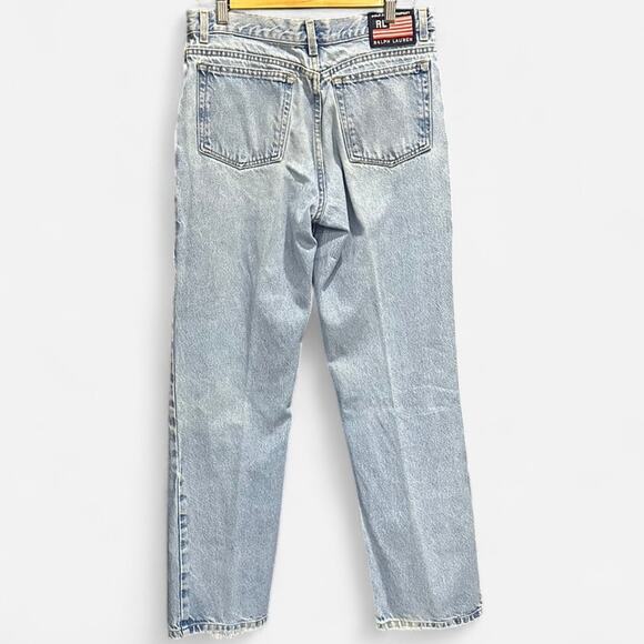 Vintage Polo Ralph Lauren 90s Mid Rise Classic Preppy Jeans - Picture 3 of 11